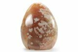 Free-Standing, Polished Flower Agate - Madagascar #205430-1